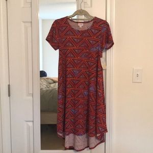 XXS LuLaRoe Carly Dress, NWT.